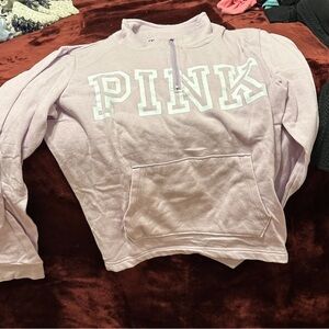 PINK Victoria's Secret Light Purple Cowl Sweater